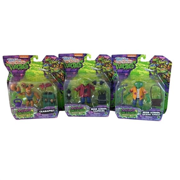 Playmates Toys Other - Teenage Mutant Ninja Turtles Mutants Unleashed Figures Lot of 3 Playmates